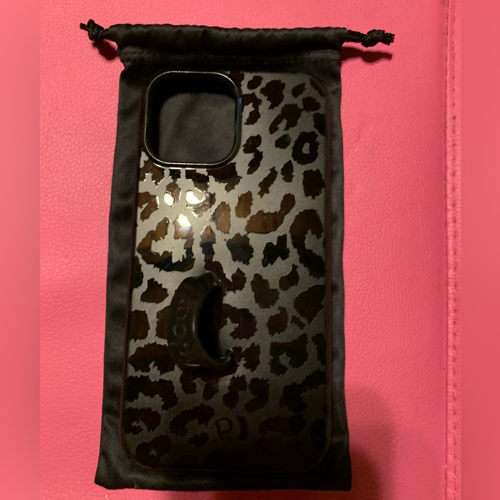 Loopy iPhone 12 Pro Max- black leopard